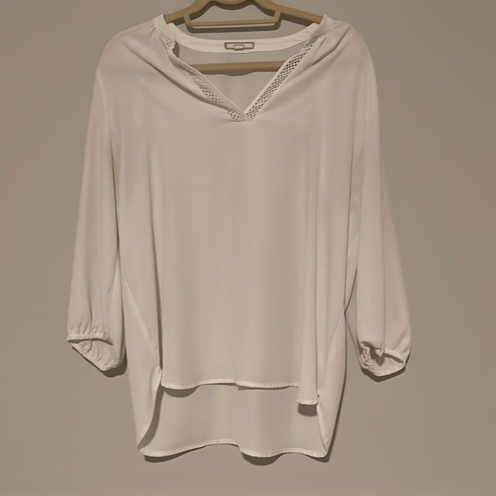 Pleione White Blouse
